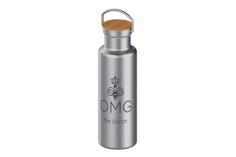Honolulu - 20 oz Canteen Bottle with Bamboo Cap