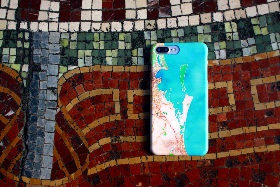 Custom Design Phone Case - Map Phone Case | JACE.design